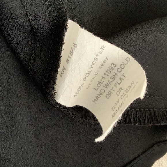 Barney’s New York black panel sheer back tank - Picture 6 of 6